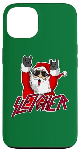 Hülle für iPhone 13 Schlitten Weihnachtsmann Metall Weihnachten Lustig Hagel Weihnachtsmann von Miftees Christmas Tees