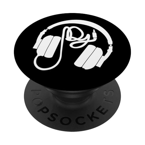 DJ-Kopfhörer PopSockets Klebender PopGrip von Miftees