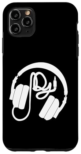 Hülle für iPhone 11 Pro Max DJ-Kopfhörer von Miftees