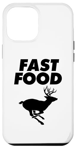 Hülle für iPhone 12 Pro Max Running Deer Fast Food von Miftees