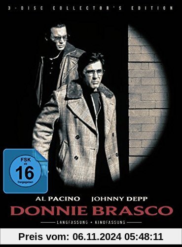 Donnie Brasco - Mediabook/Extended Edition + Kinofassung (+ DVD - Kinofassung) [Blu-ray] [Limited Collector's Edition] von Mike Newell