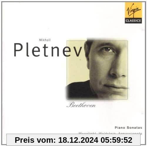 Klaviersonaten 14, 21, 23 von Mikhail Pletnev