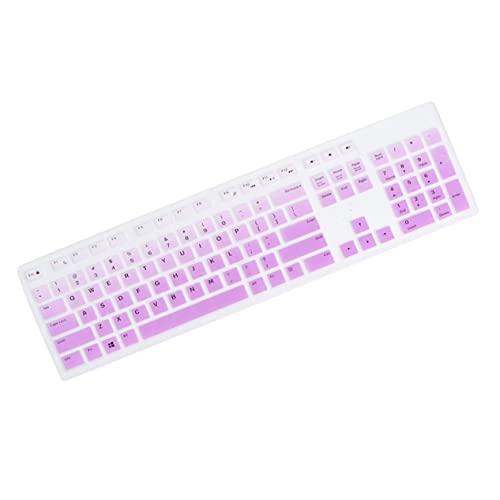 Mikikit 1 STK Tastaturschutz Tastaturabdeckungen Für Den Desktop Tastatur-Skins Tastaturfolie Tastatur Für Laptop Schutzhülle Laptop Silikon Tastatur Film Violett Klaviatur Kieselgel von Mikikit