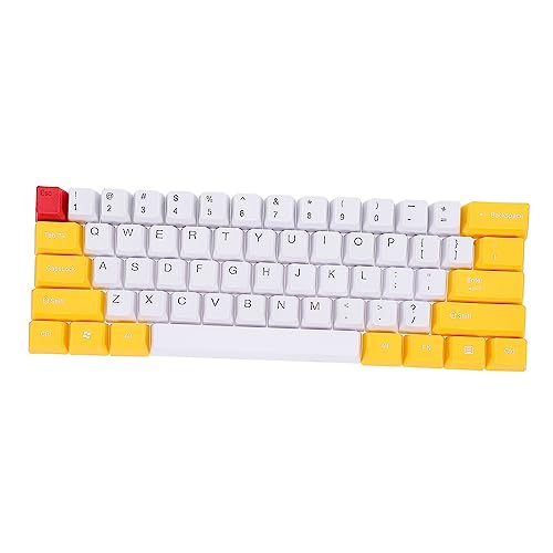 Mikikit 1 Tastenkappe Mechanische Tastaturkappe Gaming-Tastatur Computertastaturen personalisierter Schlüssel witzlose Tastatur Schlüsselkappe Kappe für Computertastatur Rechner pbt von Mikikit