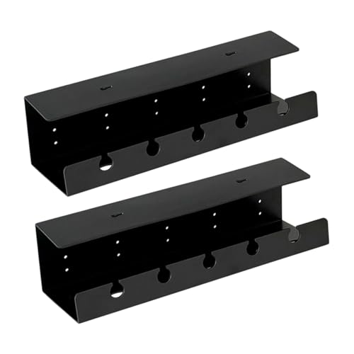 Mikikit 2 Stück Anschlussschild Lagerregal Desk -Kabel -Management -veranstalter Selbstklebende Kabelschale Draht-Organizer Für Den Schreibtisch Tool Für Netzwerkkabelverwaltung P.s Black Mikikit 2 Stück Anschlussschild Lagerregal Desk -Kabel -Management -veranstalter Selbstklebende Kabelschale Draht-Organizer Für Den Schreibtisch Tool Für Netzwerkkabelverwaltung P.s Black von Mikikit