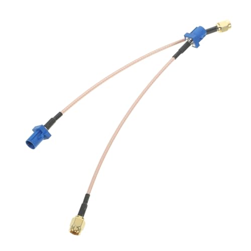 Mikikit 2St Antennenkabel Verlängerungskabel für den Außenbereich Koaxialkabel Empfänger Universeller Reiseadapter Auto antennenadapter autoantenne Adapter Adapterkabel c-Typ-Kabel Plastik von Mikikit