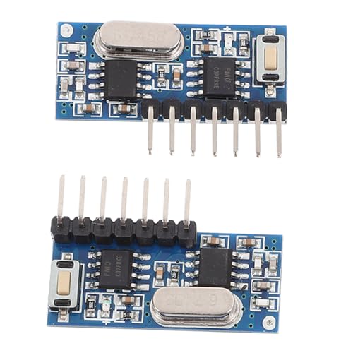 Mikikit 2st Drahtloses Empfangsmodul Sender Und Empfänger Transceiver W-LAN Sender- Und Empfängermodul Sendewagen Ersatzmodul Kleines Modul Elektronisches Bauteil von Mikikit