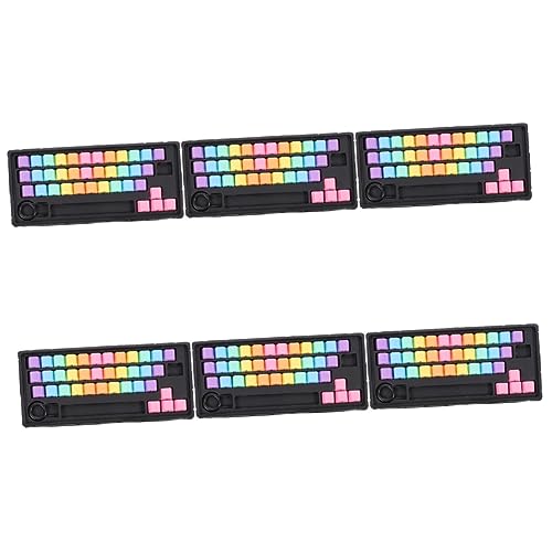Mikikit 6 Sätze Tastenkappe Tastatur Wechseln Ornament-sets Tastaturzubehör Tastaturschutz Pudding Keycaps Keyset Farbige Tastatur Kirsche Tastatur Cherry Tastatur Querwelle Scheinen Abs Mikikit 6 Sätze Tastenkappe Tastatur Wechseln Ornament-sets Tastaturzubehör Tastaturschutz Pudding Keycaps Keyset Farbige Tastatur Kirsche Tastatur Cherry Tastatur Querwelle Scheinen Abs von Mikikit