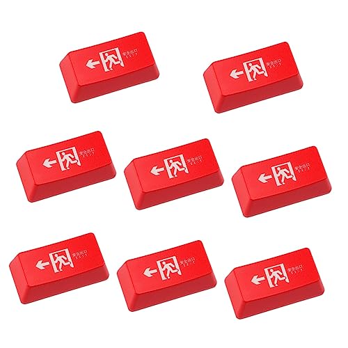 Mikikit 8st Tastenkappe Ersatzschlüsselkappe Tastatur Zubehör Kappe Für Computertastatur Zubehör Für Mechanische Tastaturen Leuchtendes Zubehör Durchscheinend Tastaturkappe Mikikit 8st Tastenkappe Ersatzschlüsselkappe Tastatur Zubehör Kappe Für Computertastatur Zubehör Für Mechanische Tastaturen Leuchtendes Zubehör Durchscheinend Tastaturkappe von Mikikit