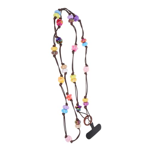 Mikikit Handy-Ornamente Süßes Handyband Handy-umhängekette Crossbody-Handy-Lanyard Handy-Lanyard Zur Diebstahlsicherung Umhänge-Handy-lanyards Lanyard Für Telefon Übergroßer Anhänger Nylon von Mikikit