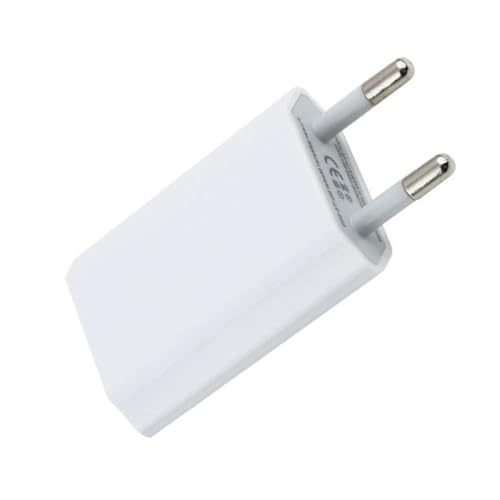 Mikikit USB-Netzteil USB- Adapter Mobile Phone Chargers Handy Charger Handy ladegerã¤te aplle ladegeräte Appel ladekable stromadapter USB-Ladegerät USB-Wandladegerät Telefonladegerät Weiß von Mikikit