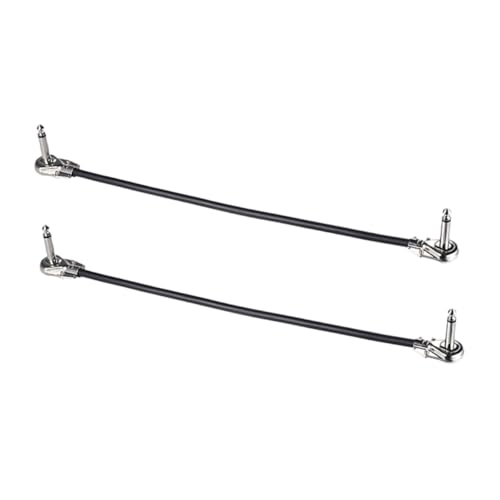 Mikinona 2 Stück E Gitarren Effektkabel Instrumenten Patchkabel Bassgitarren Versorgung Professionelles Gitarrenkabel Gitarrenteile Adapter Effektkabel Audiokabel Gitarren Mikinona 2 Stück E Gitarren Effektkabel Instrumenten Patchkabel Bassgitarren Versorgung Professionelles Gitarrenkabel Gitarrenteile Adapter Effektkabel Audiokabel Gitarren von Mikinona
