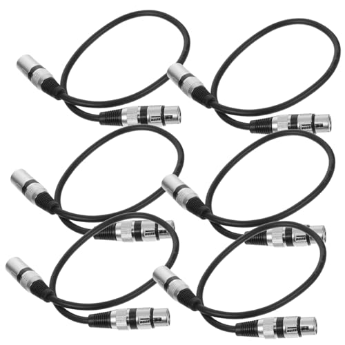 Mikinona 6Stücke Xlr Mikrofonkabel Pin Männlich zu Weiblich für Stabile Signalübertragung Sauerstofffreies für Live Auftritte und Aufnahmestudios Mikinona 6Stücke Xlr Mikrofonkabel Pin Männlich zu Weiblich für Stabile Signalübertragung Sauerstofffreies für Live Auftritte und Aufnahmestudios von Mikinona