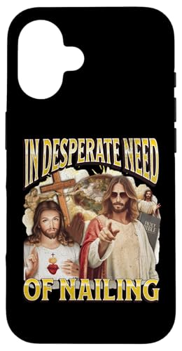 Hülle für iPhone 16 Ich brauche einen lustigen beleidigenden Jesus-Humor-Bootleg für Erwachsene von MildlyPerturbed