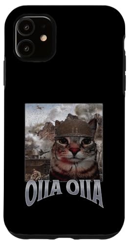 Oiia Oiia Lustige Katze Meme Bootleg Grafik Hülle für iPhone 11 von MildlyPerturbed