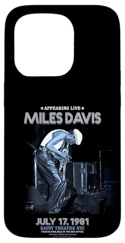 Hülle für iPhone 15 Pro Miles Davis Live Savoy Theatre NYC 1981 von Miles Davis