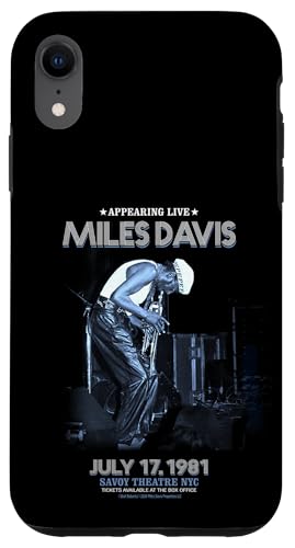 Hülle für iPhone XR Miles Davis Live Savoy Theatre NYC 1981 von Miles Davis