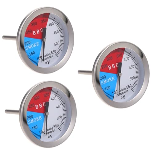 MILISTEN 3 Stück Thermometer Grillen Kochen Temperatursonde Fleisch Sofort Lesen Küchengebrauch Grilltemperaturprüfgerät Grillwerkzeug Aus Edelstahl Backtemperaturanzeige Glas MILISTEN 3 Stück Thermometer Grillen Kochen Temperatursonde Fleisch Sofort Lesen Küchengebrauch Grilltemperaturprüfgerät Grillwerkzeug Aus Edelstahl Backtemperaturanzeige Glas von Milisten