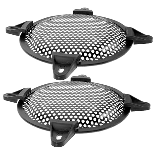 Milisten 2 Stück Autolautsprechernetzabdeckung Stoff Grill Autosprecher Subwoofer Lautsprechergitternetz Lautsprecherabdeckungen Metall kaltgewalzter Stahl Black Milisten 2 Stück Autolautsprechernetzabdeckung Stoff Grill Autosprecher Subwoofer Lautsprechergitternetz Lautsprecherabdeckungen Metall kaltgewalzter Stahl Black von Milisten