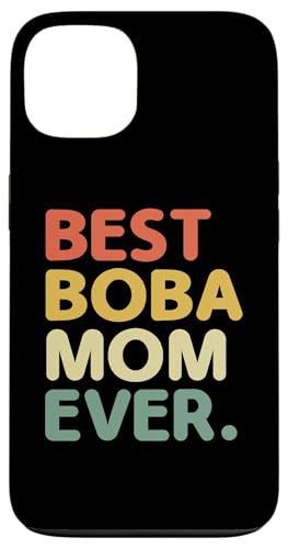 Hülle für iPhone 13 Beste Boba Mom aller Zeiten Milchtee Bubble Tea Boba Pearl Lover von Milk Tea Boba Pearl Lover Gifts