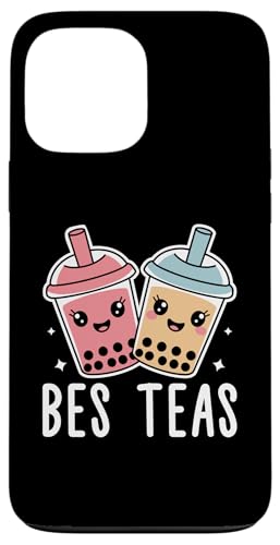 Hülle für iPhone 13 Pro Max Bes Teas Milchtee Bubble Tea Boba Pearl Lover von Milk Tea Boba Pearl Lover Gifts