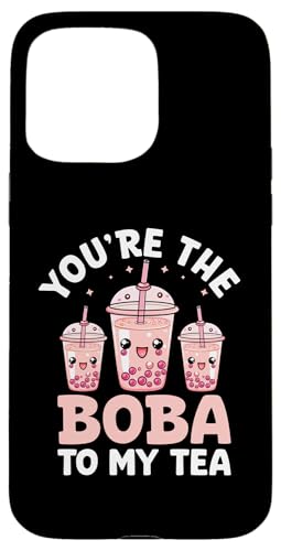 Hülle für iPhone 15 Pro Max You're My Boba To My Tea Milchtee Bubble Tea Boba Pearl von Milk Tea Boba Pearl Lover Gifts