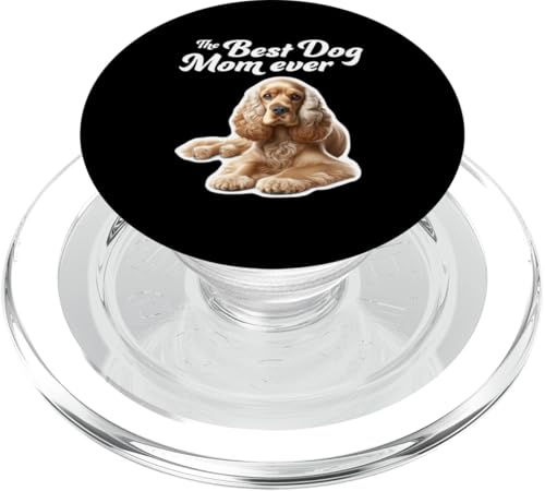 Beste Hundemama aller Zeiten - Cocker Spaniel PopSockets PopGrip für MagSafe von Miller Sye