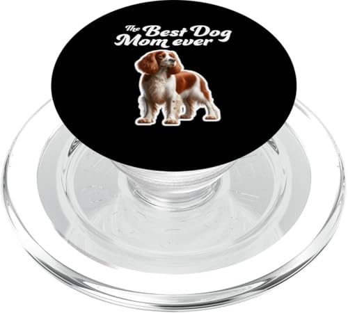 Beste Hundemama aller Zeiten - Welsh Springer Spaniel PopSockets PopGrip für MagSafe von Miller Sye