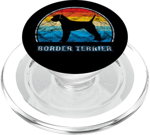 Border Terrier Vintage Design Hund PopSockets PopGrip für MagSafe von Miller Sye