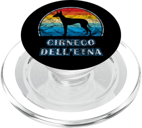 Cirneco dell'Etna Vintage Design Hund PopSockets PopGrip für MagSafe von Miller Sye