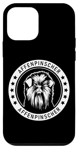 Hülle für iPhone 12 mini Affenpinscher-Porträt von Miller Sye