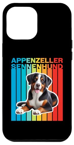 Hülle für iPhone 14 Pro Max Bunter Appenzeller Sennenhund von Miller Sye