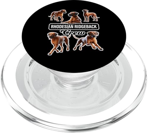 Rhodesian Ridgeback Crew PopSockets PopGrip für MagSafe von Miller Sye