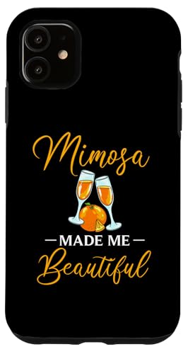 Hülle für iPhone 11 Mimosa Cocktail Lustiges Saftgetränk Rezept von Mimosa Cocktail