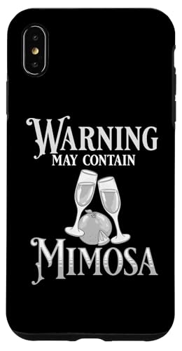 Hülle für iPhone XS Max Mimosa Cocktail Lustiges Saftgetränk Rezept von Mimosa Cocktail