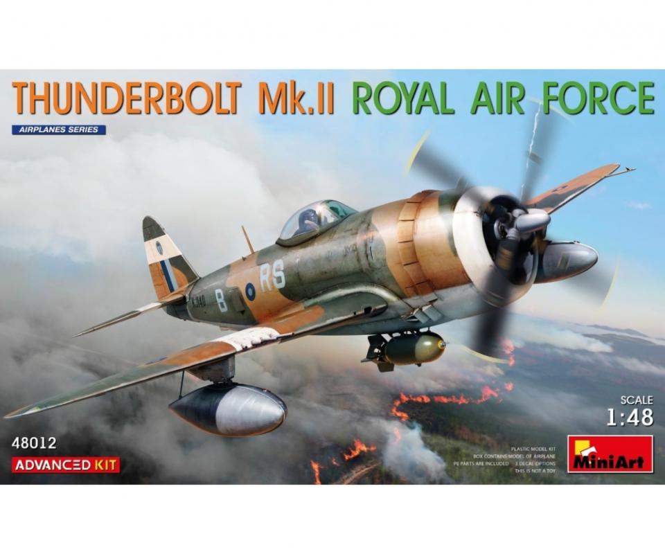 Thunderbolt Mk. II - Royal Air Force - Advanced Kit von Mini Art