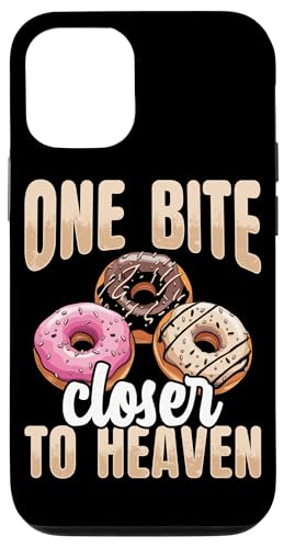 Hülle für iPhone 12/12 Pro One Bite Closer to Heaven Mini-Donuts von Mini Donut Lover Mini Donuts Gift Idea