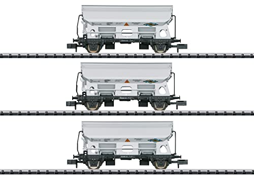 MiniTrix T15511 Güterwagen Seitenentladewagen der NS, 3er-Set von MiniTrix