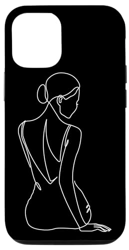 Hülle für iPhone 14 Abstrakte Minimalistische Art One Line Frauenkörper von Minimalism Art lovers