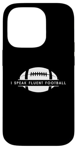 Hülle für iPhone 14 Pro I Speak Fluent Football - Lustiger American Football von Minimalist American Football Apparel Gifts