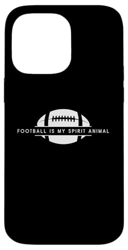 Hülle für iPhone 14 Pro Max Football Is My Spirit Animal - Lustiger American Football von Minimalist American Football Apparel Gifts