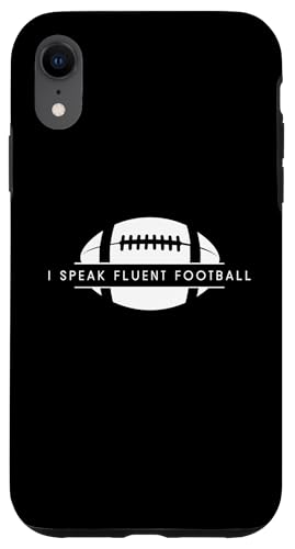 Hülle für iPhone XR I Speak Fluent Football - Lustiger American Football von Minimalist American Football Apparel Gifts