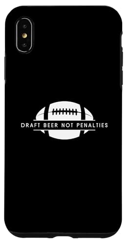 Hülle für iPhone XS Max Draft Beer Not Penalties - Lustiger American Football von Minimalist American Football Apparel Gifts