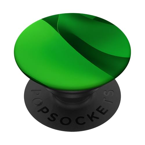 Grüne ästhetische minimalistische abstrakte Muster PopSockets Klebender PopGrip von Minimalist Green Aesthetic Abstract Art