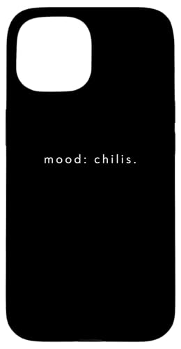 Hülle für iPhone 15 Mood Chilis - Lustiger minimalistischer Chili-Liebhaber von Minimalist Mood Apparel Gifts