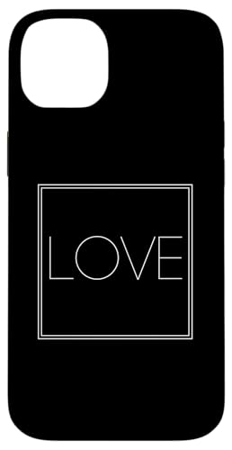 Hülle für iPhone 14 Plus Liebe - Minimalistisches Statement Einfache Zeitlose Botschaft von Minimalist Words Apparel Gifts