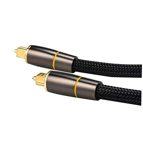 Mipcase Optisches Audiokabel Digitalkabel für Heimkino Hochwertige Verbindung Vergoldete Flexibles Design für Soundbars Hdtv Mipcase Optisches Audiokabel Digitalkabel für Heimkino Hochwertige Verbindung Vergoldete Flexibles Design für Soundbars Hdtv von Mipcase