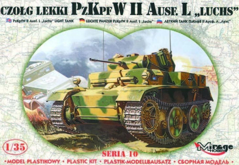 PzKpfw II Ausf. L ´´Luchs´´ mit Fotoätzteilen von Mirage Hobby