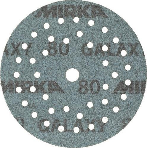 50 Stk. Mirka Haftschleifscheibe GALAXY Grip Multifit 125mm K.80 von Mirka