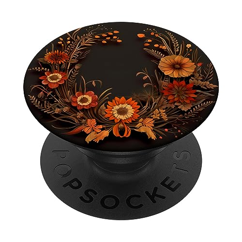 Gemischter Blumenstrauß Blumen Herbst PopSockets Klebender PopGrip von Mixed Flower Bouquet Floral Pattern